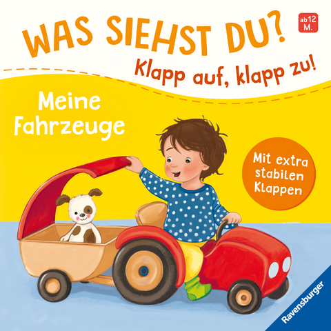 Was siehst du? Klapp auf, klapp zu! Meine Fahrzeuge - Sandra Grimm