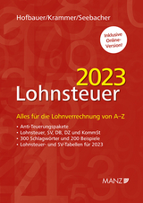 Lohnsteuer 2023 - Hofbauer, Josef; Krammer, Michael; Seebacher, Michael