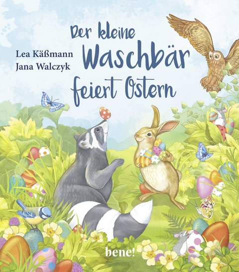 Der kleine Waschbär feiert Ostern - Lea Käßmann