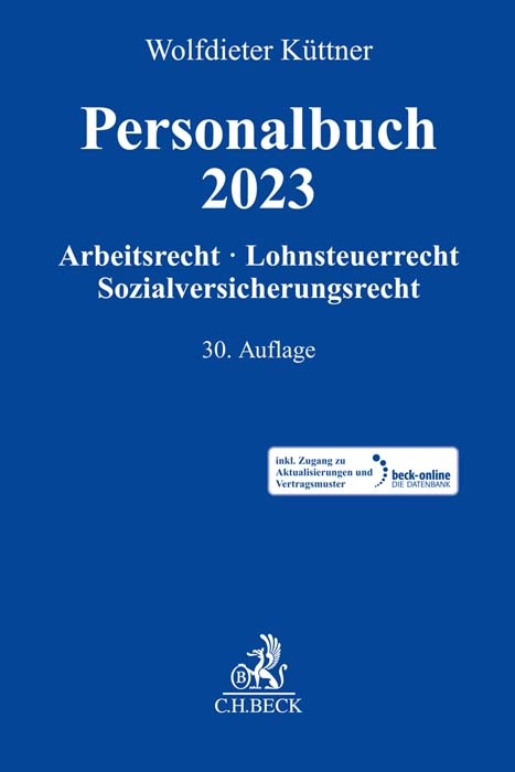 Personalbuch 2023 - 