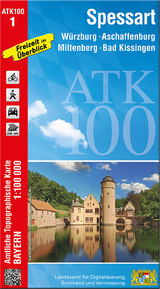 ATK100-1 Spessart (Amtliche Topographische Karte 1:100000) - 