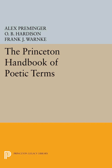 Princeton Handbook of Poetic Terms - 