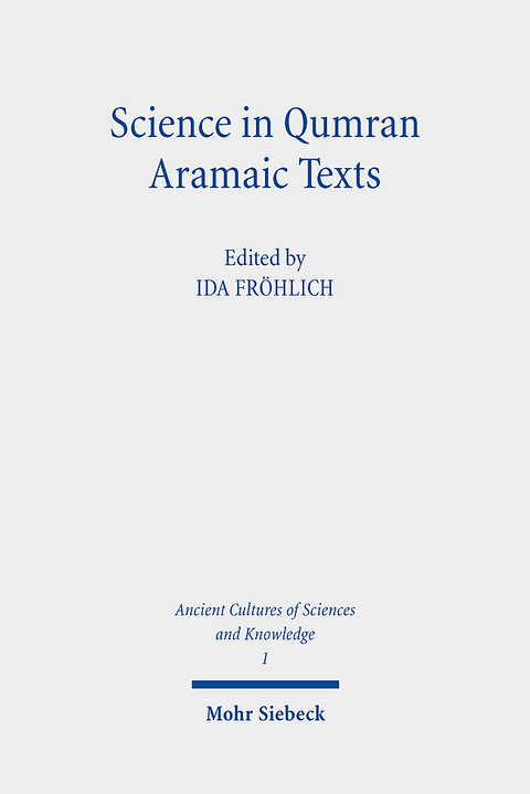 Science in Qumran Aramaic Texts - 