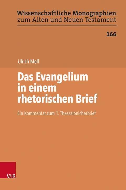 Das Evangelium in einem rhetorischen Brief - Ulrich Mell