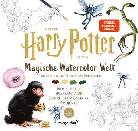 Magische Watercolor-Welt – Fantastische Tiere und Pflanzen - Tugce Audoire