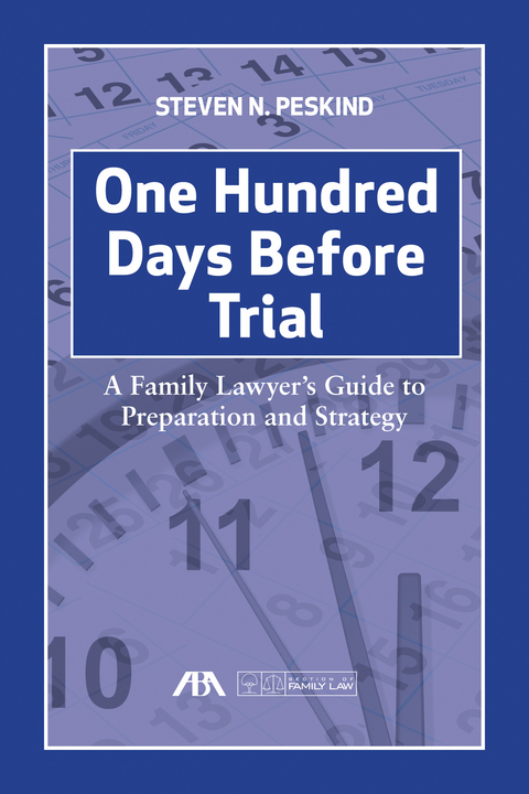 One Hundred Days Before Trial -  Steven Nathan Peskind