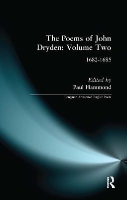 The Poems of John Dryden: Volume Two - Paul Hammond