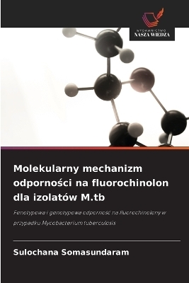 Molekularny mechanizm odporności na fluorochinolon dla izolatów M.tb - Sulochana Somasundaram