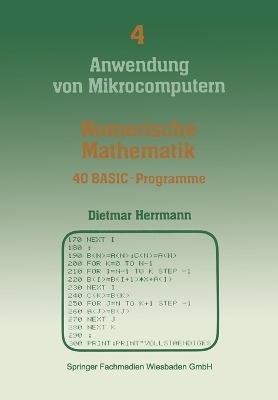 Numerische Mathematik - Dietmar Herrmann