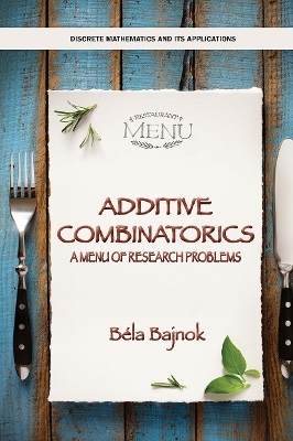 Additive Combinatorics - Bela Bajnok