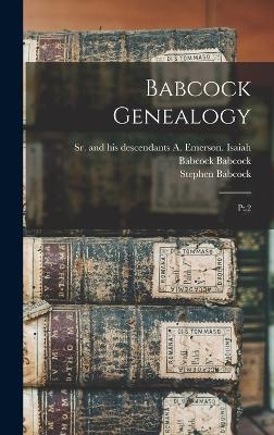 Babcock Genealogy - Stephen Babcock