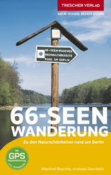 TRESCHER Reiseführer 66-Seen-Wanderung - Manfred Reschke,  Andreas Sternfeldt