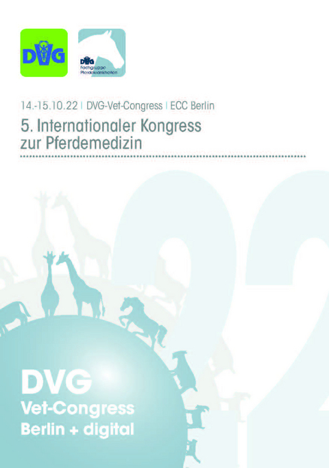 DVG Vet-Congress 2022 – Tagungsband Internationaler Pferdekongress