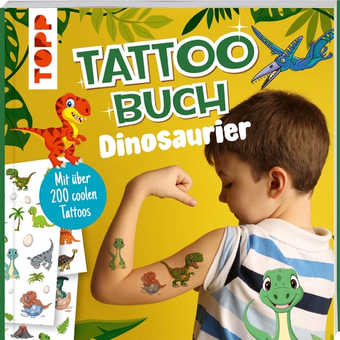 Tattoobuch Dinosaurier -  Frechverlag