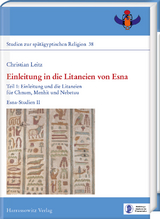 Einleitung in die Litaneien von Esna - Christian Leitz