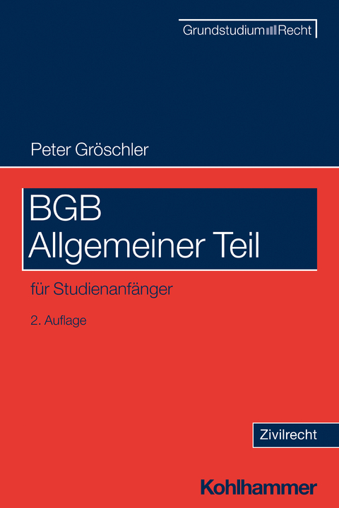 BGB Allgemeiner Teil - Peter Gröschler