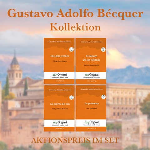 Gustavo Adolfo Bécquer Kollektion (Bücher + Audio-Online) - Lesemethode von Ilya Frank - Gustavo Adolfo Bécquer