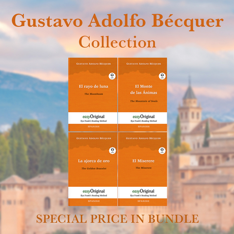 Gustavo Adolfo Bécquer Collection (books + audio-online) - Ilya Frank’s Reading Method - Gustavo Adolfo Bécquer