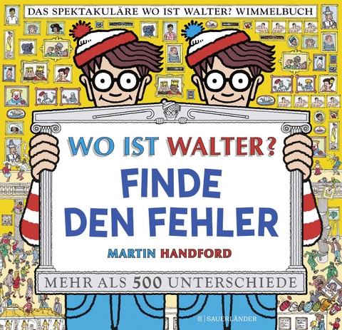 Wo ist Walter? Finde den Fehler - Martin Handford