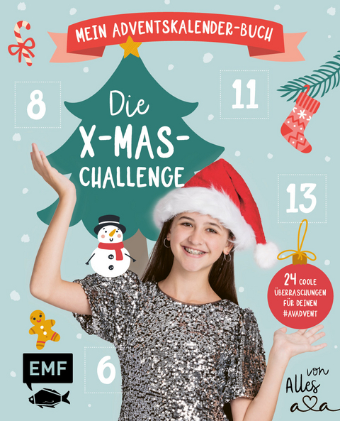 Mein Adventskalender-Buch: Die X-mas-Challenge von Alles Ava -  Alles Ava