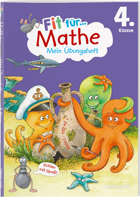 Fit für Mathe 4. Klasse. Mein Übungsheft - Andrea Tonte