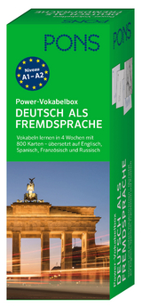 PONS Power-Vokabelbox Deutsch als Fremdsprache - 