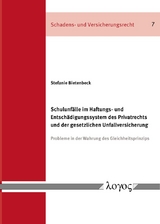 Schulunfälle im Haftungs- und Entschädigungssystem des Privatrechts und der gesetzlichen Unfallversicherung - Stefanie Bietenbeck