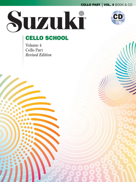 Suzuki Cello School 4 (Revised) - Tsuyoshi Tsutsumi