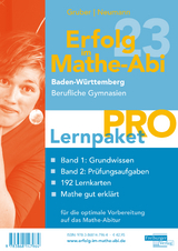 Erfolg im Mathe-Abi 2023 Lernpaket 'Pro' Baden-Württemberg Berufliche Gymnasien - Gruber, Helmut; Neumann, Robert