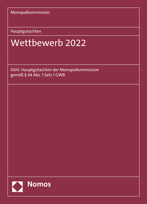 Hauptgutachten. Wettbewerb 2022 - 