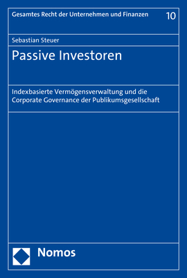 Passive Investoren - Sebastian Steuer