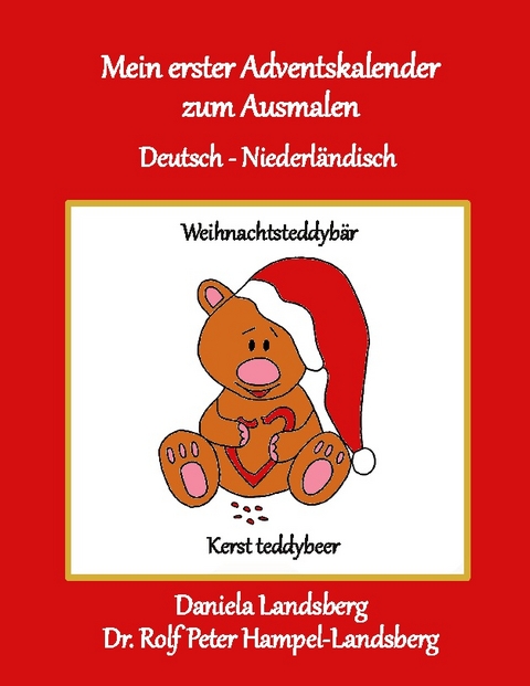 Mein erster Adventskalender zum Ausmalen - Daniela Landsberg