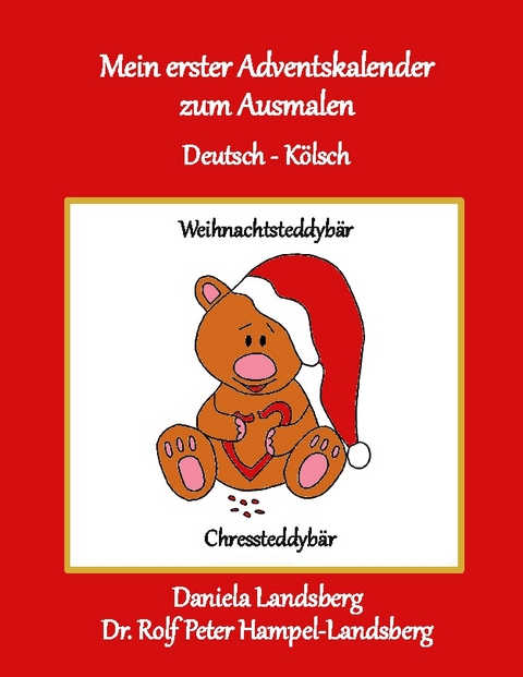 Mein erster Adventskalender zum Ausmalen - Daniela Landsberg