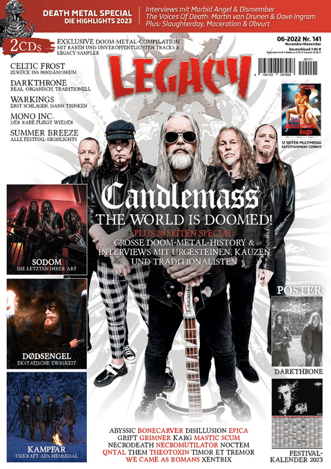 LEGACY MAGAZIN: THE VOICE FROM THE DARKSIDE - 