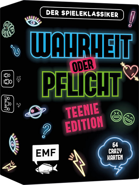 Kartenspiel: Wahrheit oder Pflicht - Teenie Edition