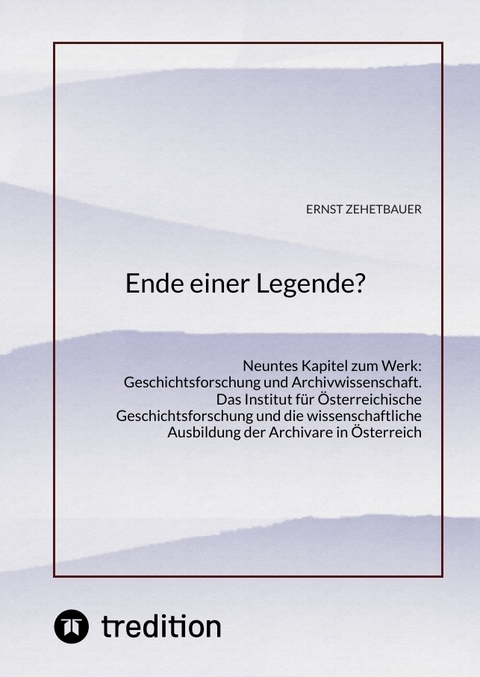 Ende einer Legende? - Ernst Zehetbauer