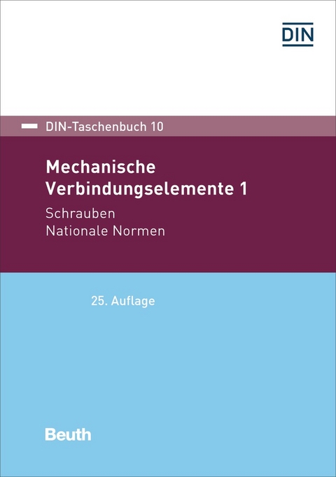 Mechanische Verbindungselemente 1 - Buch mit E-Book