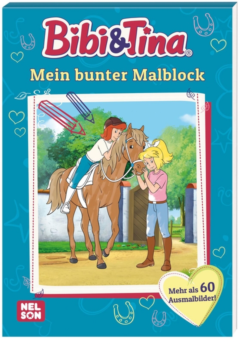 Bibi & Tina: Mein bunter Malblock