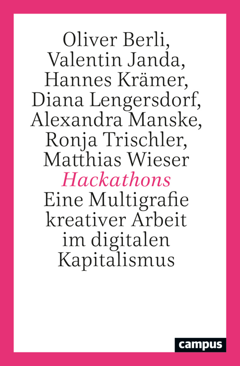 Hackathons - Oliver Berli, Valentin Janda, Hannes Krämer