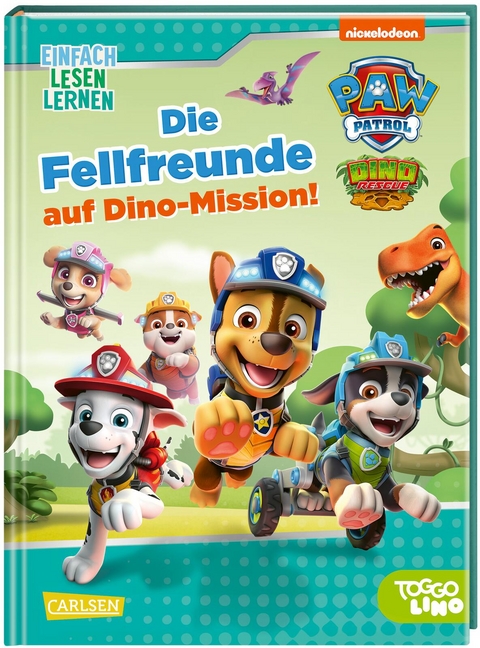 PAW Patrol Erstlesebuch: Die Fellfreunde auf Dino-Mission! - Nora De Lon