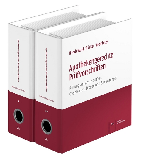 Apothekengerechte Prüfvorschriften - 