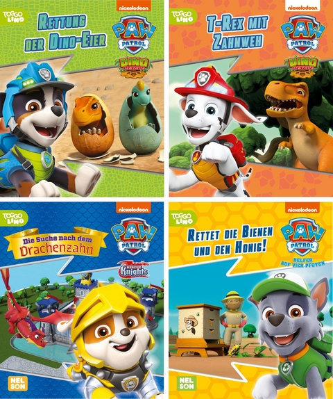 Nelson Mini-Bücher: PAW Patrol 21-24 (Einzel/WWS)