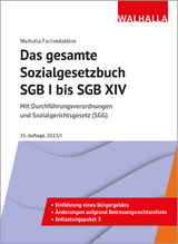 Das gesamte Sozialgesetzbuch SGB I bis SGB XIV -  Walhalla Fachredaktion