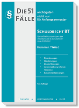 Die 51 Fälle Schuldrecht BT - Karl-Edmund Hemmer, Achim Wüst