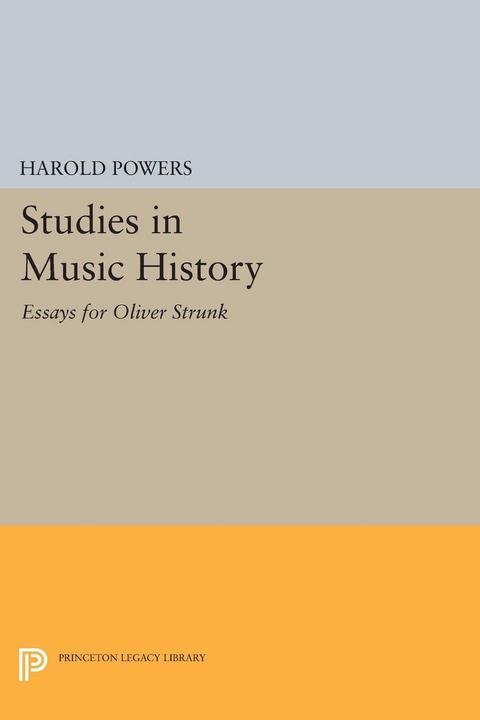 Studies in Music History - Harold Powers