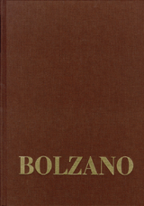 Bernard Bolzano Gesamtausgabe / Reihe III: Briefwechsel. Band 2,4: Briefe an Michael Josef Fesl 1841–1845 - Bernard Bolzano