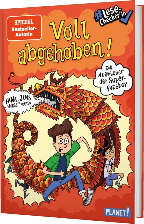 Die Abenteuer des Super-Pupsboy 3: Voll abgehoben! - Nina George, Jens J. Kramer