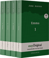 Emma - Teile 1-4 (Buch + Audio-Online) - Lesemethode von Ilya Frank - Zweisprachige Ausgabe Englisch-Deutsch - Jane Austen