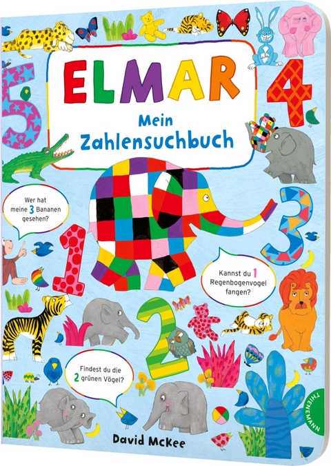 Elmar: Mein Zahlensuchbuch - David McKee