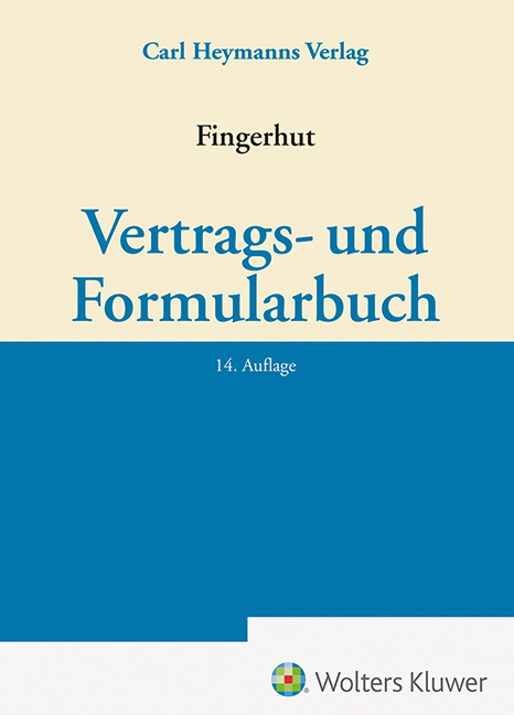 Vertrags- und Formularbuch - 